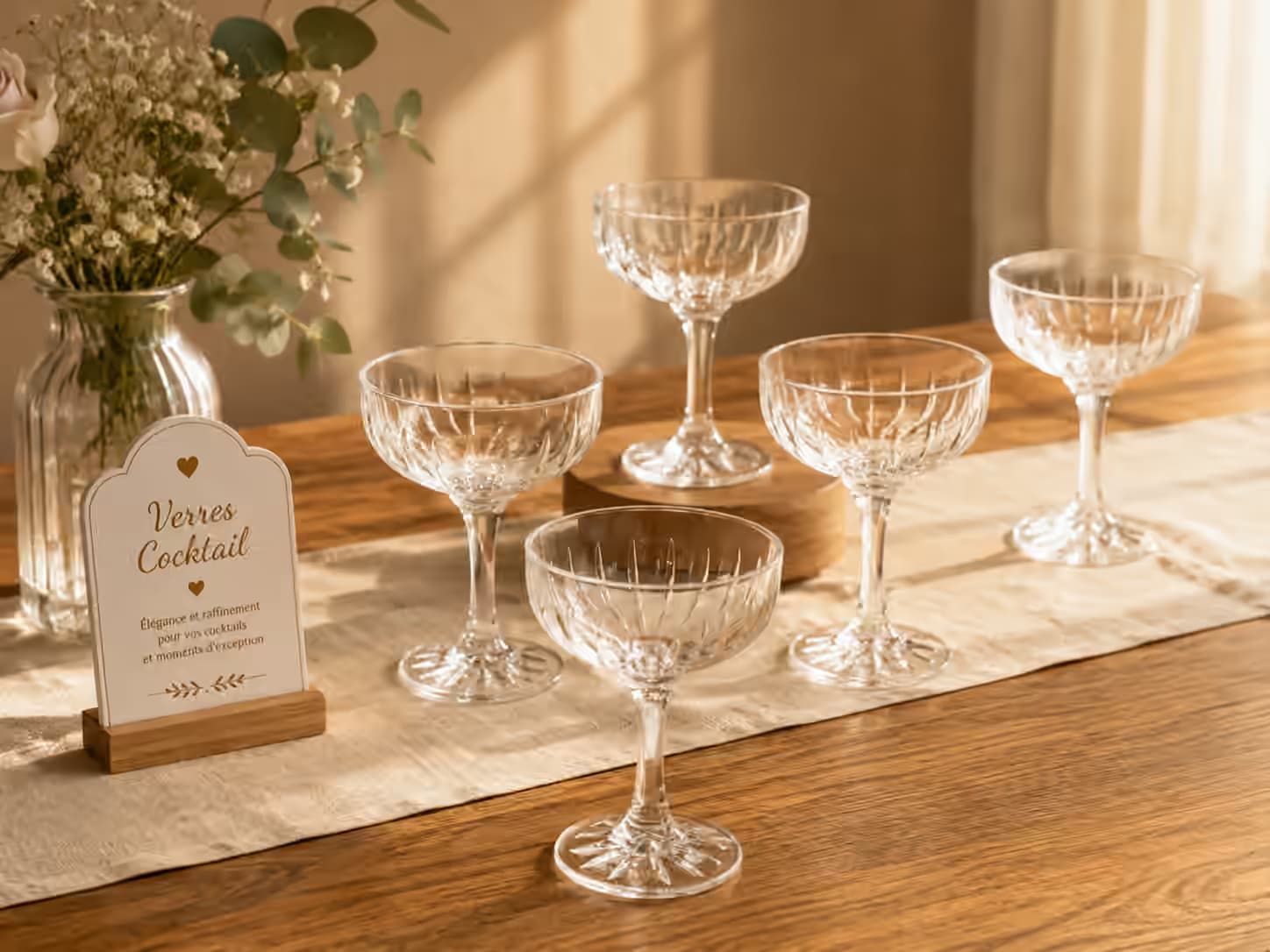 Verres à cocktail